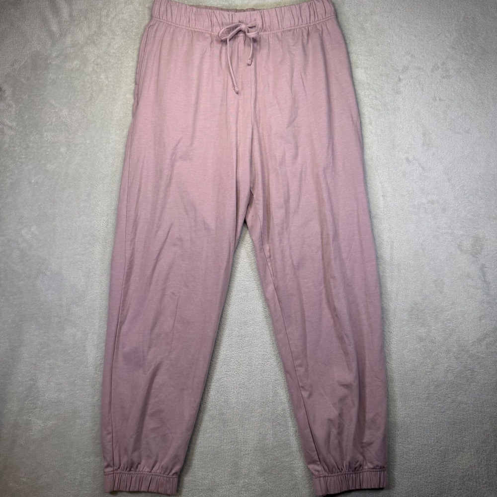 Pair of Thieves Mens Joggers Med Mauve Pink Lounge Pants Drawstring Cotton Blend